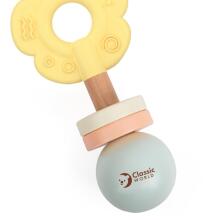CLASSIC WORLD Ati Pastel Rattle Teether 2in1 Seƒoƒo