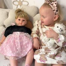 WOOPIE ROYAL Spaintɔwo ƒe Doll Eliana Interactive Vidzĩ Dolls