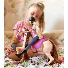 WOOPIE ROYAL Set of Cute Doll kple Sɔ + Kpekpeɖeŋunuwo