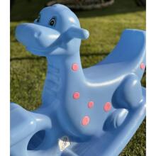 WOOPIE Dino Ame Geɖewo Rocker Dadasɔ Swing Blue