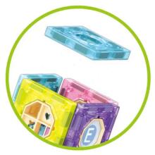 WOOPIE Magnetic Blocks Bɔl Mɔ 89 pcs.