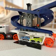 WOOPIE Interactive Truck Tow Truck Track kple Gbeɖiɖi kple Kekeli