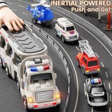 WOOPIE Mɔdzi Tow Truck Set of 5 Ʋuwo - Ambulance