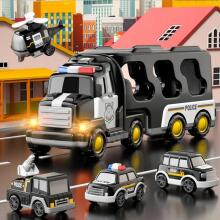 WOOPIE Mɔdzi Tow Truck Set of 5 Ʋuwo - Kpovitɔwo