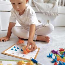 WOOPIE Hehenana Set Nusɔsrɔ̃ be Woaxlẽ Montessori Amadede Ƒomedodo Lãwo 83 pcs.