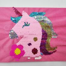 WOOPIE ART&amp;FUN Nuwɔwɔ Set Pillow na Atsyɔ̃ɖoɖo Unicorn