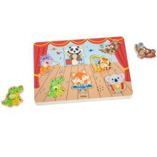 VIGA Sound Puzzle Match Musical Animals