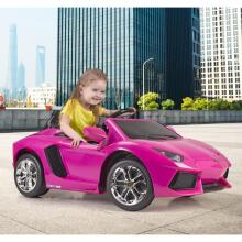 FEBER Lamborghini Aventador Pink elektrik ʋu 6V 3+