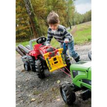 Rolly Fefenuwo RollyJunior RT - Pedal tractor kple trailer Junior ƒe 3-8 vaseɖe 50kg