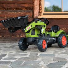 Falk Claas Tractor si me Trailer kple Pedal Bucket le
