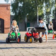 FALK Dzĩ Supercharger Pedal Tractor kple Trailer tso Ƒe 3