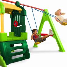 Tikes Suewo Fefewɔƒe Kluvixɔ Slide Swing