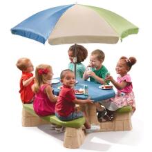 STEP2 Picnic Table kple Akɔtakpoxɔnu kple Benches