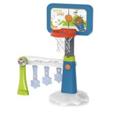 WOOPIE Ðo 2in1 Basketball Bɔlƒoƒo Taɖodzinu + Bɔl + Pɔmpi
