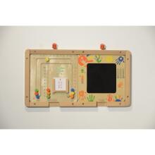 MASTERKIDZ Flex Frame Ete kple Dzigbe Nugbɔ 2 Boards
