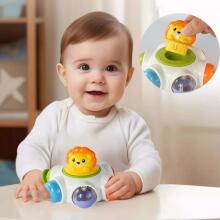 WOOPIE BABY Space Rocket Activity - Educational Sensory Cube 18m+