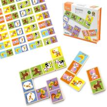 VIGA Hehenana Ati Domino Blocks Agble Fefe 28 Kakɛ Montessori