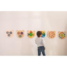 VIGA Ati Board Spinning Dots FSC Ðaseɖigbalẽ