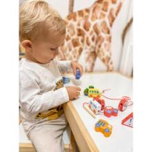WOOPIE GREEN Ati Threading Blocks Ʋuwo Ʋuwo 13 pcs.