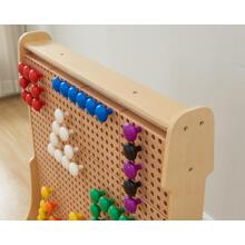 MASTERKIDZ Amadede Jumbo Pegs na STEM Board 128 Pcs - 8 Amadedewo