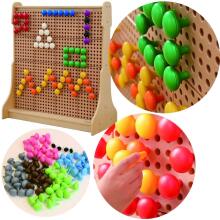 MASTERKIDZ Amadede Jumbo Pegs na STEM Board 128 Pcs - 6 Amadedewo