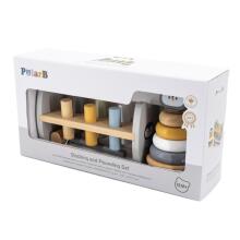 VIGA PolarB Ðoɖo Ati Piramid + Penguin Hammer Punch Montessori