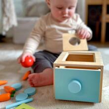 WOOPIE GREEN Ati Hehenana Drawer 4in1 Montessori Sorter Karɔt Fefe FSC