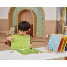 VIGA Wooden Stand for Drawing Boards Puzzles Vertical Ogranizer