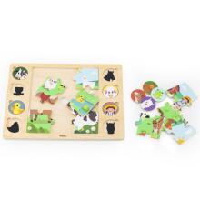 VIGA Ati Puzzle Guess the Vɔvɔli - Agble Puzzle 17 pcs.