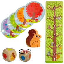 WOOPIE GREEN Squirrel le Atikutsetsebɔ Ƒomea ƒe Board Game FSC me