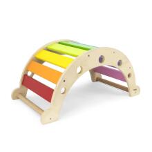 VIGA Ati Rocker Tɔdzisasrã 2in1 Montessori Swing Dziŋgɔli