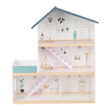 TOOKY TOY Ati Dollhouse Gã + Nɔnɔmetatawo FSC