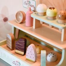 WOOPIE GREEN Ati Ice Cream Fiase Set kple Ice Cream Tsitrenu 16 EL