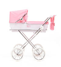 Arrue Prestigio Jr. Art.250610 Navy Large classic doll stroller with bag