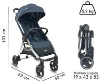 Arrue Nano City Art.250640 Grey Baby stroller