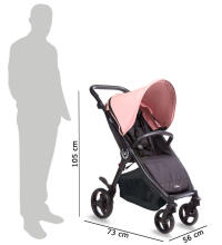 Arrue Eko Art.250783 Black Baby stroller
