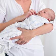 Aden Anais Muslin Swaddles Art.251311 Primrose High quality bamboo muslin swaddle, 1 pc. (120x120 cm)