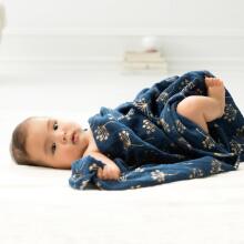 Aden Anais Muslin Swaddles Art.251317 Map The Star  High quality bamboo muslin swaddle, 1 pc. (120x120 cm)