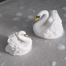 Natruba Bath Toy Swan Art.251327 Swan made of 100% natural rubber