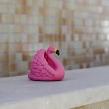 Natruba Bath Toy Swan Art.251328 Swan made of 100% natural rubber
