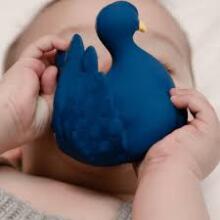 Natruba Bath Toy Flamingo Art.251329 Flamingo made of 100% natural rubber