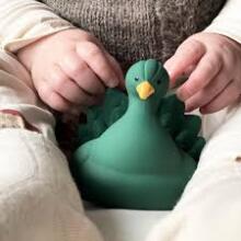 Natruba Bath Toy Peacock Art.251332 100% looduslikust kummist paabulind