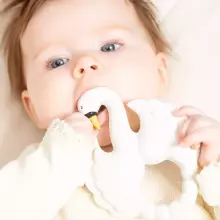 Natruba Rubber Rattle Art.251341  Teether made of 100% natural rubber