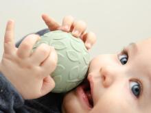 Natruba Rubber Sensory Balls Art.251350 Teether made of 100% natural rubber