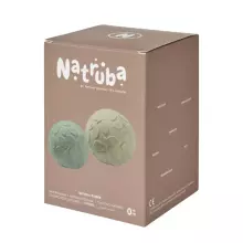 Natruba Rubber Sensory Balls Art.251353 Teether made of 100% natural rubber