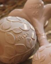 Natruba Rubber Sensory Balls Art.251354 Teether made of 100% natural rubber