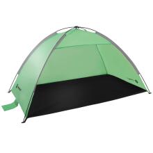 Rannatelk Springos PT034, aeda, 210×120×112 cm reisitelk koos kotiga, UV‑filtriga rohe‑hall‑must