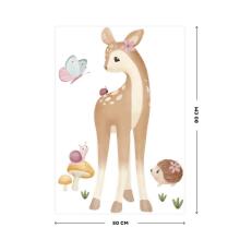 Little Dutch Wall Sticker Art.WD379031 Fairy Garden Seinakleebis