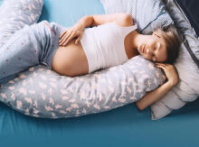 La Bebe™ Maternity Pillow Sì - Duo Art.291147 Linen fabric. Multifunctional maternity pillow for pregnancy and breastfeeding