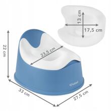 Bebe Basic Nilo Art.251914 Blue Vaikų tualetas
